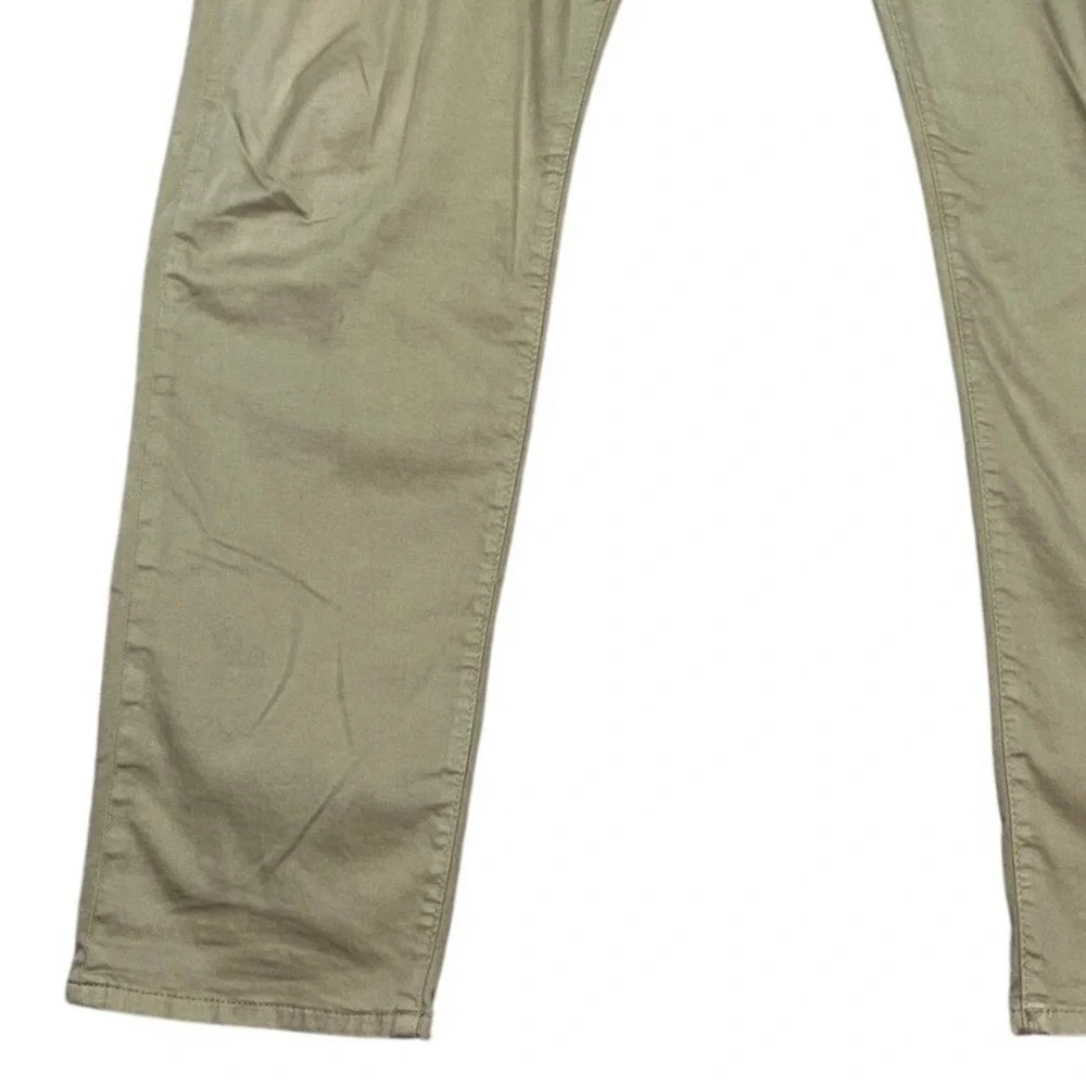 Mavi Mens Khaki Pants 34x32 Straight Leg Cotton Stretch Casual Everyday Wear EUC